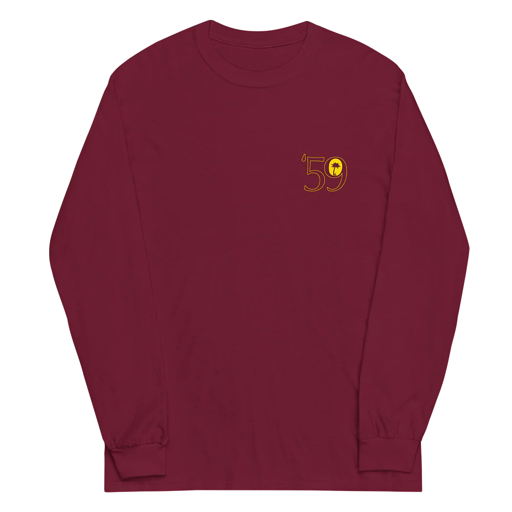 Maroon '59 Jersey Long Sleeve