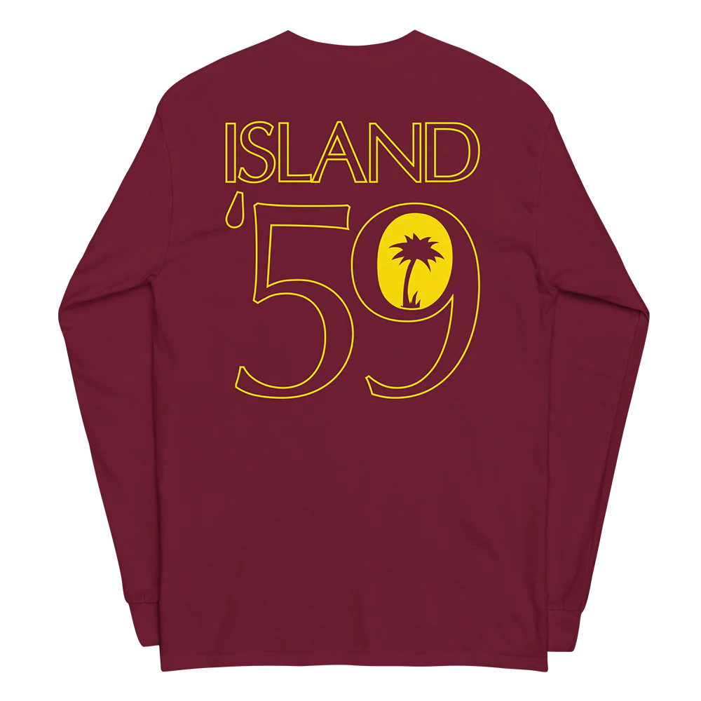 Maroon '59 Jersey Long Sleeve - Image 2